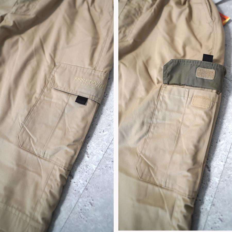 FIRST DOWN the basic ファーストダウン ザ・ベーシック 暖パン メンズ 驚暖 裏ボア カーゴパンツ 暖かい あったか おしゃれ 秋冬 | FIRST DOWN | 19