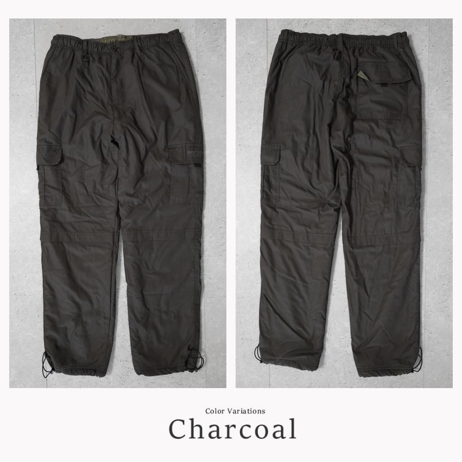 FIRST DOWN the basic ファーストダウン ザ・ベーシック 暖パン メンズ 驚暖 裏ボア カーゴパンツ 暖かい あったか おしゃれ 秋冬 | FIRST DOWN | 09