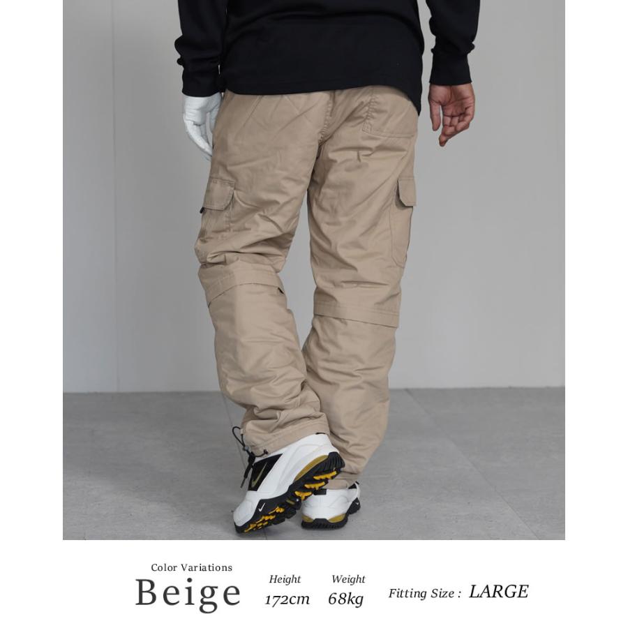 FIRST DOWN the basic ファーストダウン ザ・ベーシック 暖パン メンズ 驚暖 裏ボア カーゴパンツ 暖かい あったか おしゃれ 秋冬 | FIRST DOWN | 12