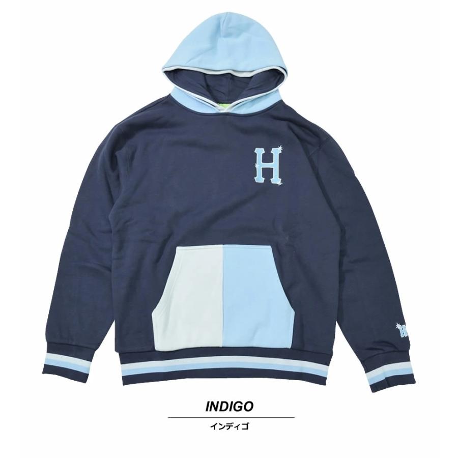 HUF ハフ パーカー メンズ 裏起毛 プルオーバー スウェット おしゃれ ブランド SIDELINE HOODIE | HUF | 02