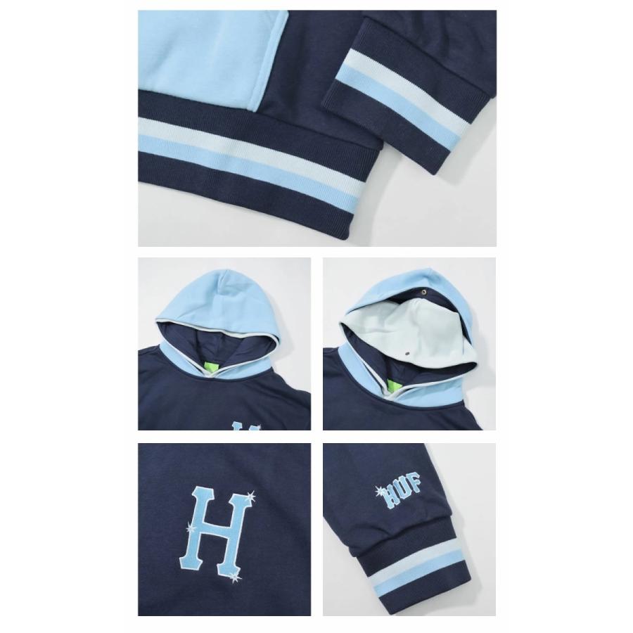 HUF ハフ パーカー メンズ 裏起毛 プルオーバー スウェット おしゃれ ブランド SIDELINE HOODIE | HUF | 04