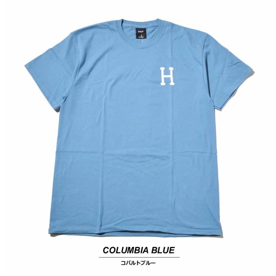 HUF ハフ Tシャツ メンズ レディース 半袖 USAモデル ESSENTIALS OG LOGO S/S TEE コロニアルブルー TS01048 | HUF | 02