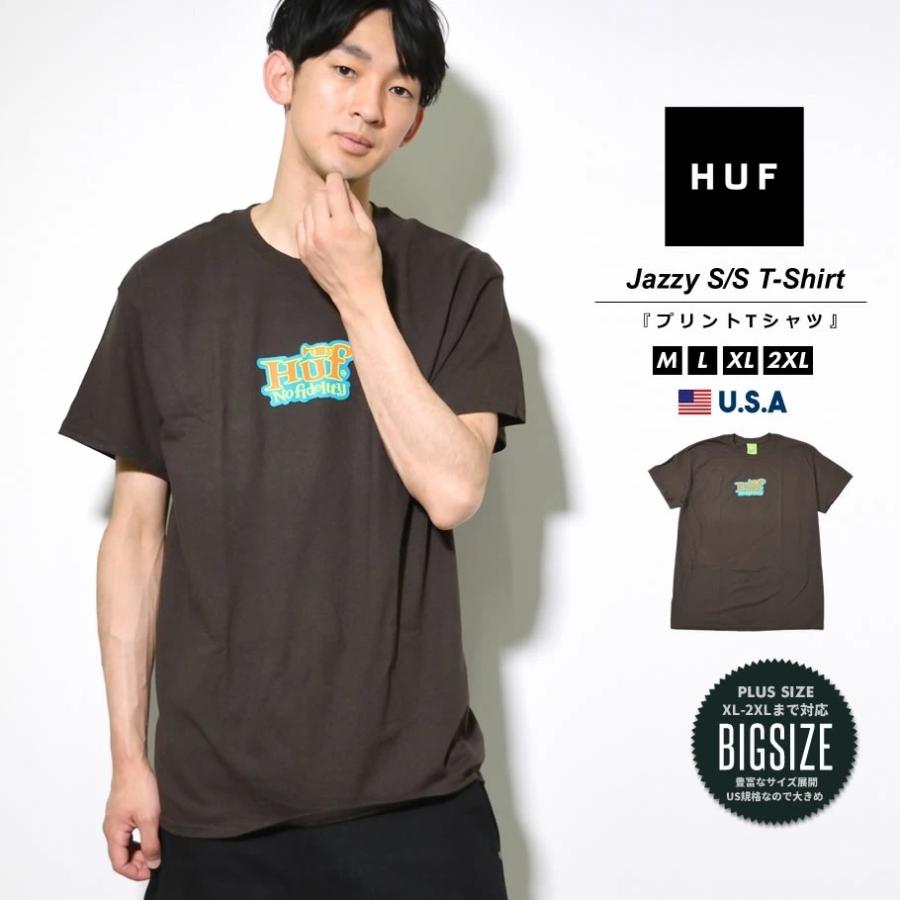 Huf ハフ Tシャツ メンズ 半袖 ロゴ おしゃれ ブランド Jazzy Tee Fhtt092 Deep B系 ストリートファッション 通販 Yahoo ショッピング