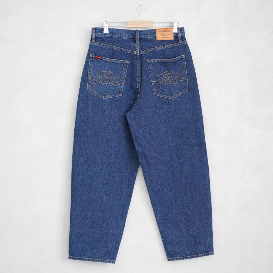 FUBU フブ デニムパンツ メンズ ロング ブルー 32 34 36 38 FUBU フブ デニムパンツ メンズ ロング ブルー 32 34 36 38