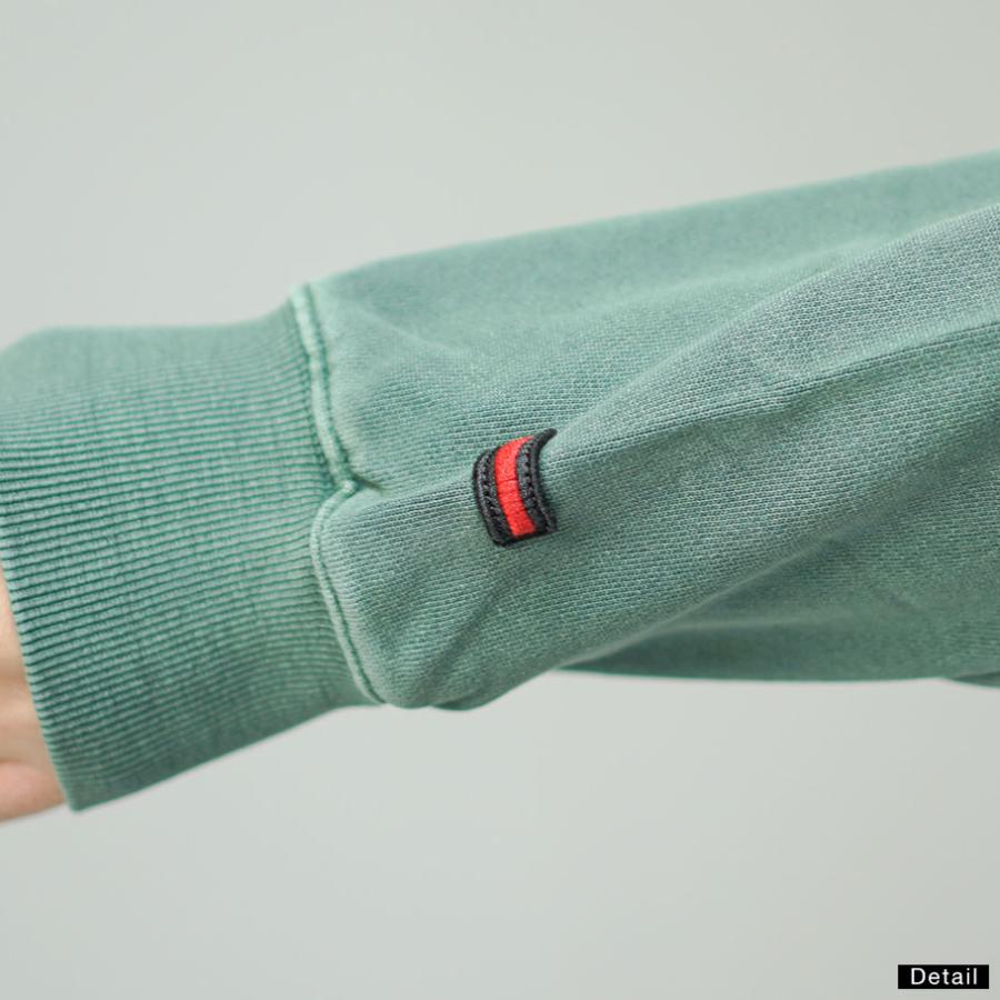 FUBU フブ トレーナー メンズ 裏毛 スウェット ピグメント ワッペン グリーン M L XL 2XL 大きいサイズ B系 ファッション HIPHOP ヒップホップ FAM-42701 | FUBU | 08