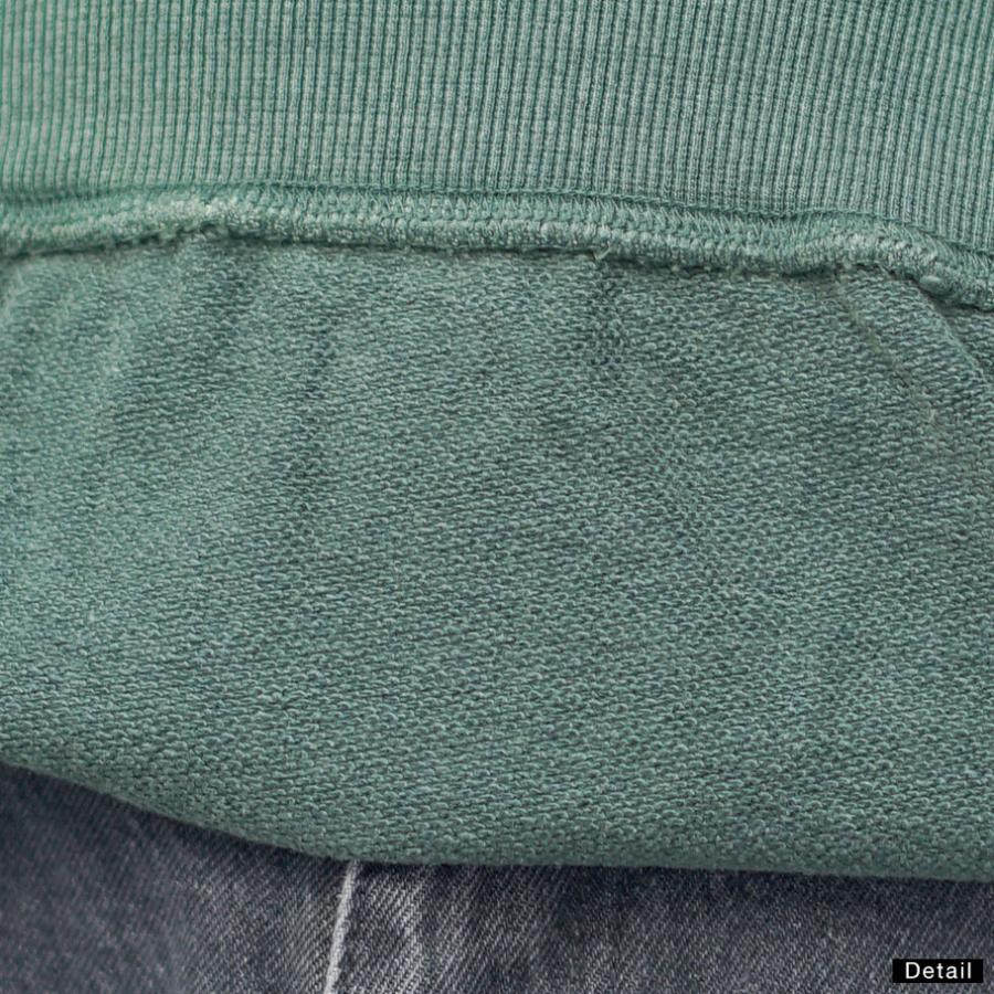 FUBU フブ トレーナー メンズ 裏毛 スウェット ピグメント ワッペン グリーン M L XL 2XL 大きいサイズ B系 ファッション HIPHOP ヒップホップ FAM-42701 | FUBU | 09