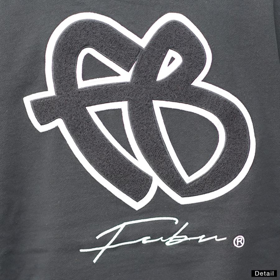 FUBU フブ トレーナー メンズ 裏毛 スウェット ピグメント ワッペン ブラック M L XL 2XL 大きいサイズ B系 ファッション HIPHOP ヒップホップ FAM-42701 | FUBU | 06
