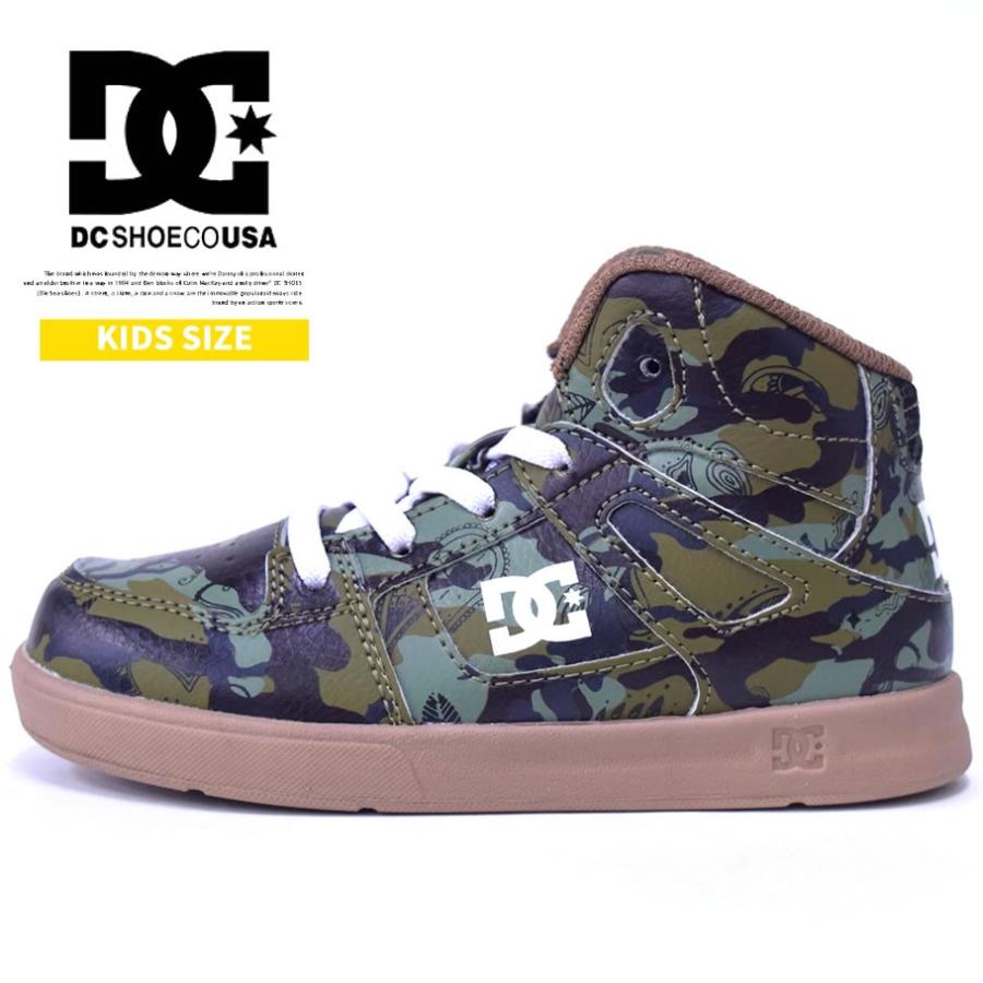 ディーシーシューズ DC SHOES スニーカー TS REBOUND SE UL SN ウッドランドカモ 迷彩 キッズ ジュニア 子供靴 男の子 スケート スケボー スケーター ブランド | DC SHOES | 01