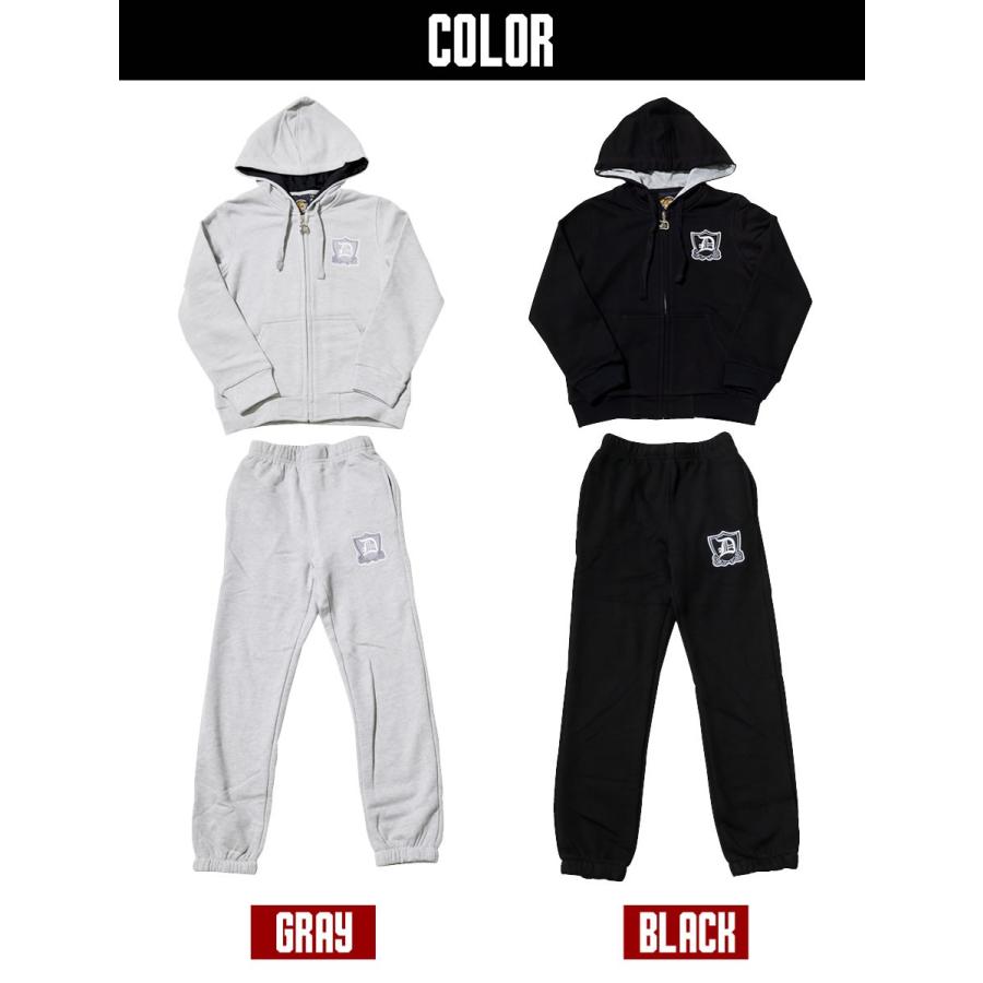 子供服 キッズ セットアップ スウェット ジャージ パーカー×ロングパンツ 上下セット ダンスウェア 衣装 男の子 女の子 |  | 03