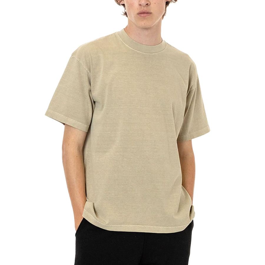 LOS ANGELES APPAREL ロサンゼルスアパレル Tシャツ 6.5オンス ピグメントダイ クルーネック 無地 ロスアパ おしゃれ ブランド メンズ レディース | LOS ANGELES APPAREL | 05