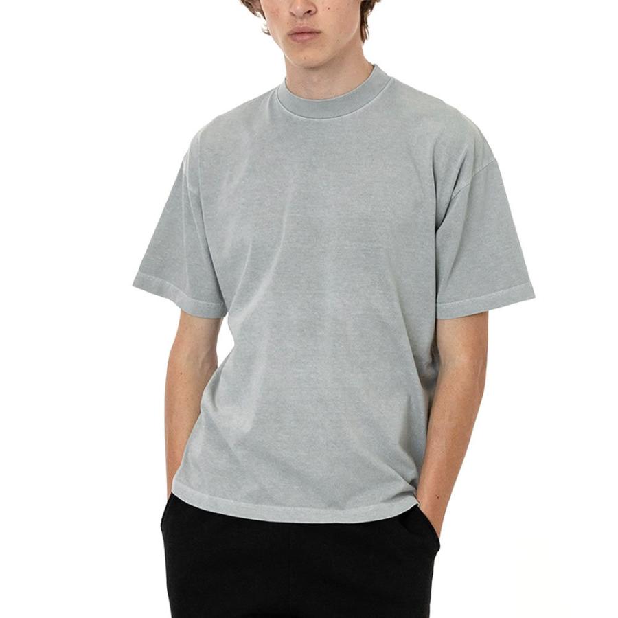 LOS ANGELES APPAREL ロサンゼルスアパレル Tシャツ 6.5オンス ピグメントダイ クルーネック 無地 ロスアパ おしゃれ ブランド メンズ レディース | LOS ANGELES APPAREL | 02