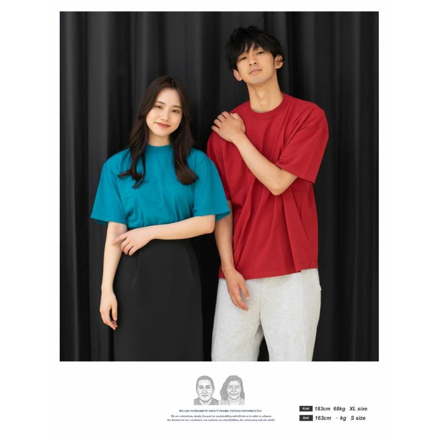 LOS ANGELES APPAREL ロサンゼルスアパレル Tシャツ 6.5オンス ガーメントダイ クルーネック 無地 ロスアパ おしゃれ ブランド メンズ レディース | LOS ANGELES APPAREL | 21