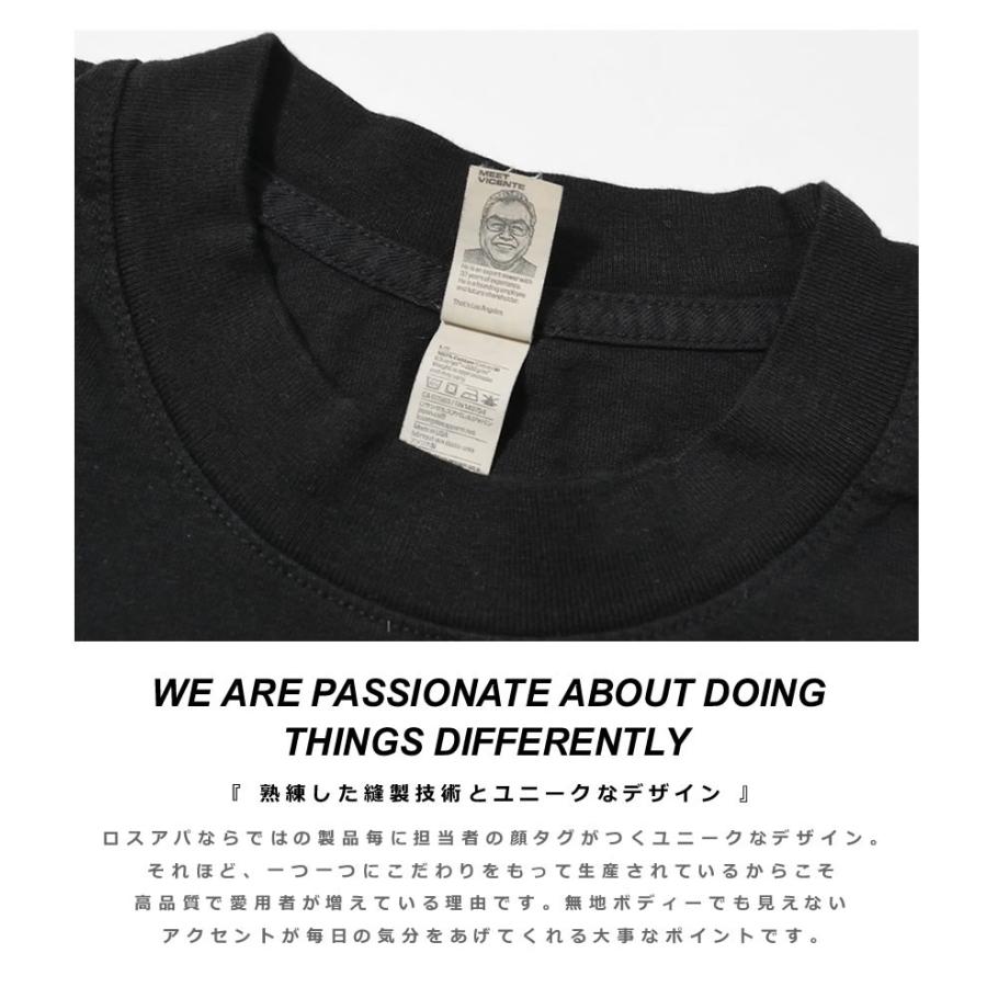 LOS ANGELES APPAREL ロサンゼルスアパレル Tシャツ 6.5オンス ガーメントダイ クルーネック 無地 ロスアパ おしゃれ ブランド メンズ レディース | LOS ANGELES APPAREL | 28