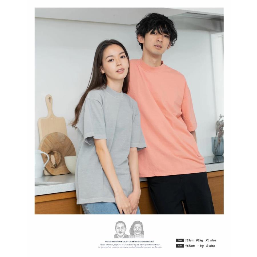 LOS ANGELES APPAREL ロサンゼルスアパレル Tシャツ 6.5オンス ガーメントダイ クルーネック 無地 ロスアパ おしゃれ ブランド メンズ レディース | LOS ANGELES APPAREL | 17