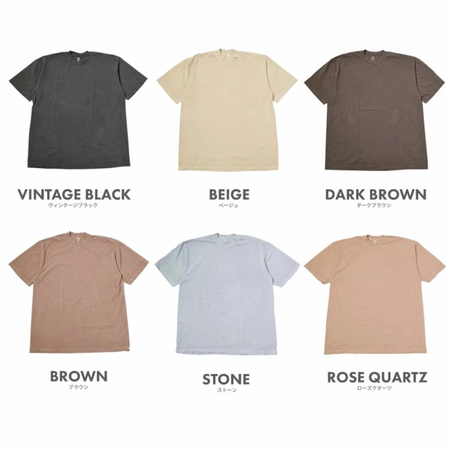 LOS ANGELES APPAREL ロサンゼルスアパレル Tシャツ 6.5オンス ピグメントダイ クルーネック 無地 ロスアパ おしゃれ ブランド メンズ レディース | LOS ANGELES APPAREL | 16