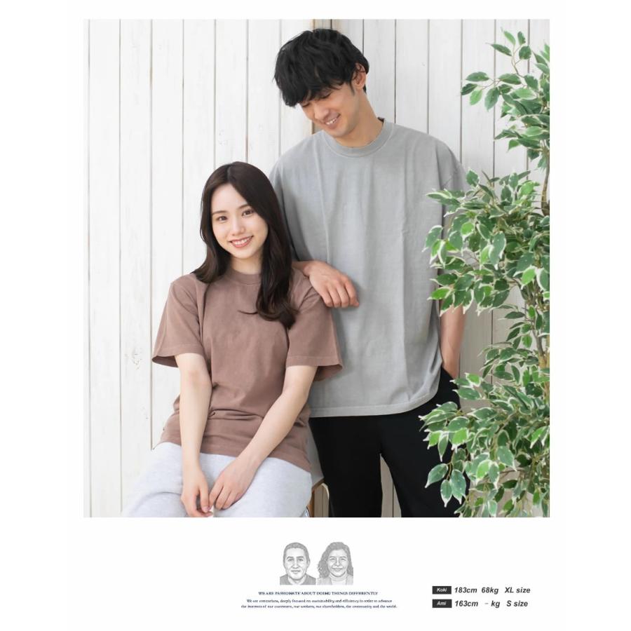 LOS ANGELES APPAREL ロサンゼルスアパレル Tシャツ 6.5オンス ピグメントダイ クルーネック 無地 ロスアパ おしゃれ ブランド メンズ レディース | LOS ANGELES APPAREL | 08