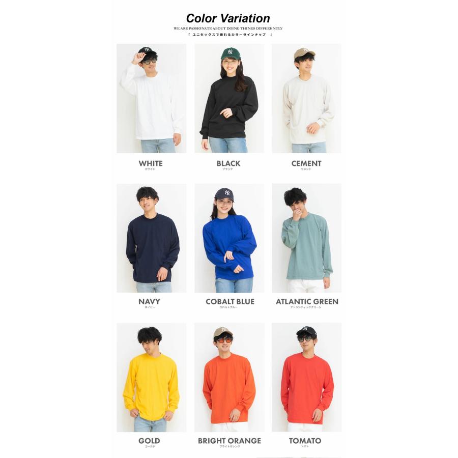 LOS ANGELES APPAREL ロサンゼルスアパレル ロンT 長袖Tシャツ 6.5オンス ガーメントダイ クルーネック 無地 ロスアパ メンズ レディース | LOS ANGELES APPAREL | 22