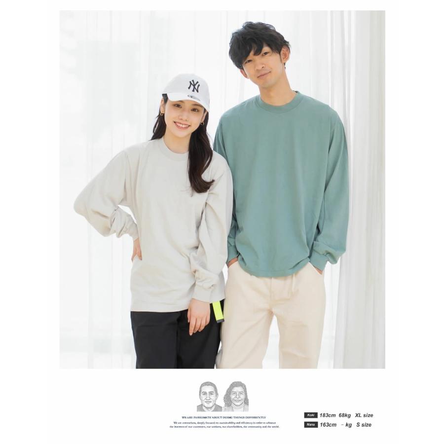 LOS ANGELES APPAREL ロサンゼルスアパレル ロンT 長袖Tシャツ 6.5オンス ガーメントダイ クルーネック 無地 ロスアパ メンズ レディース | LOS ANGELES APPAREL | 15