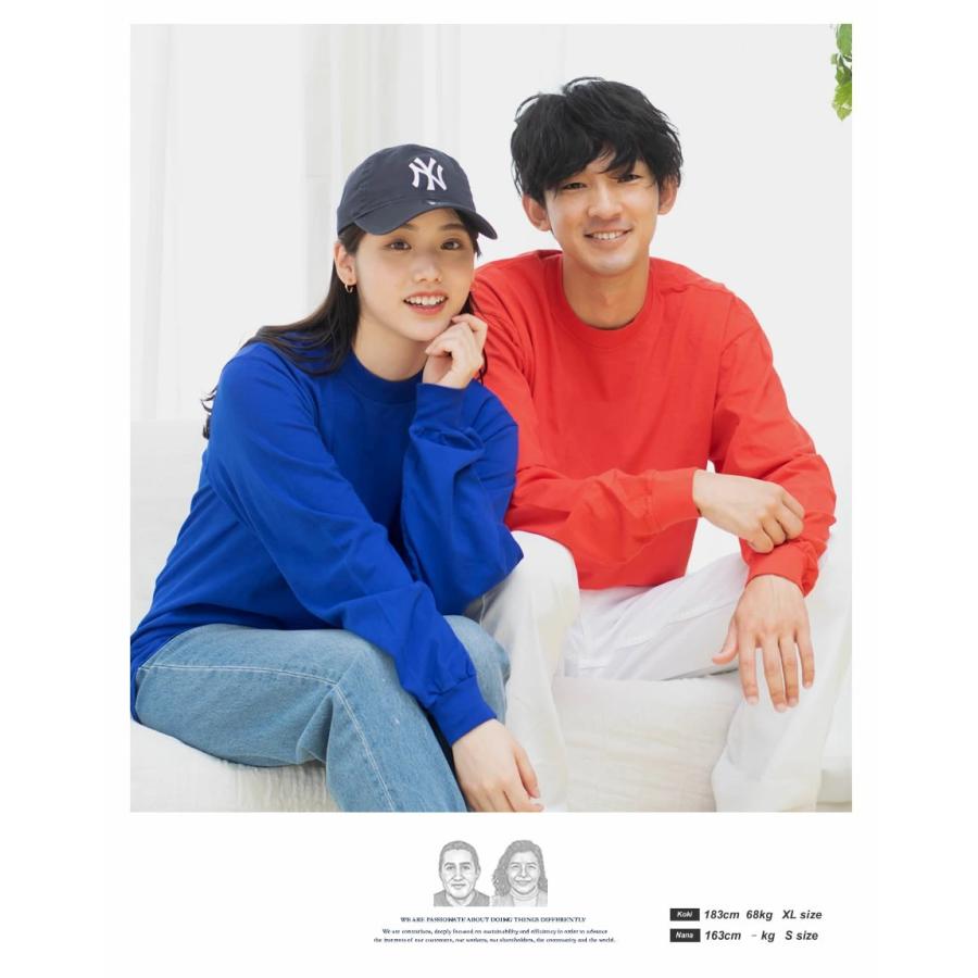 LOS ANGELES APPAREL ロサンゼルスアパレル ロンT 長袖Tシャツ 6.5オンス ガーメントダイ クルーネック 無地 ロスアパ メンズ レディース | LOS ANGELES APPAREL | 17