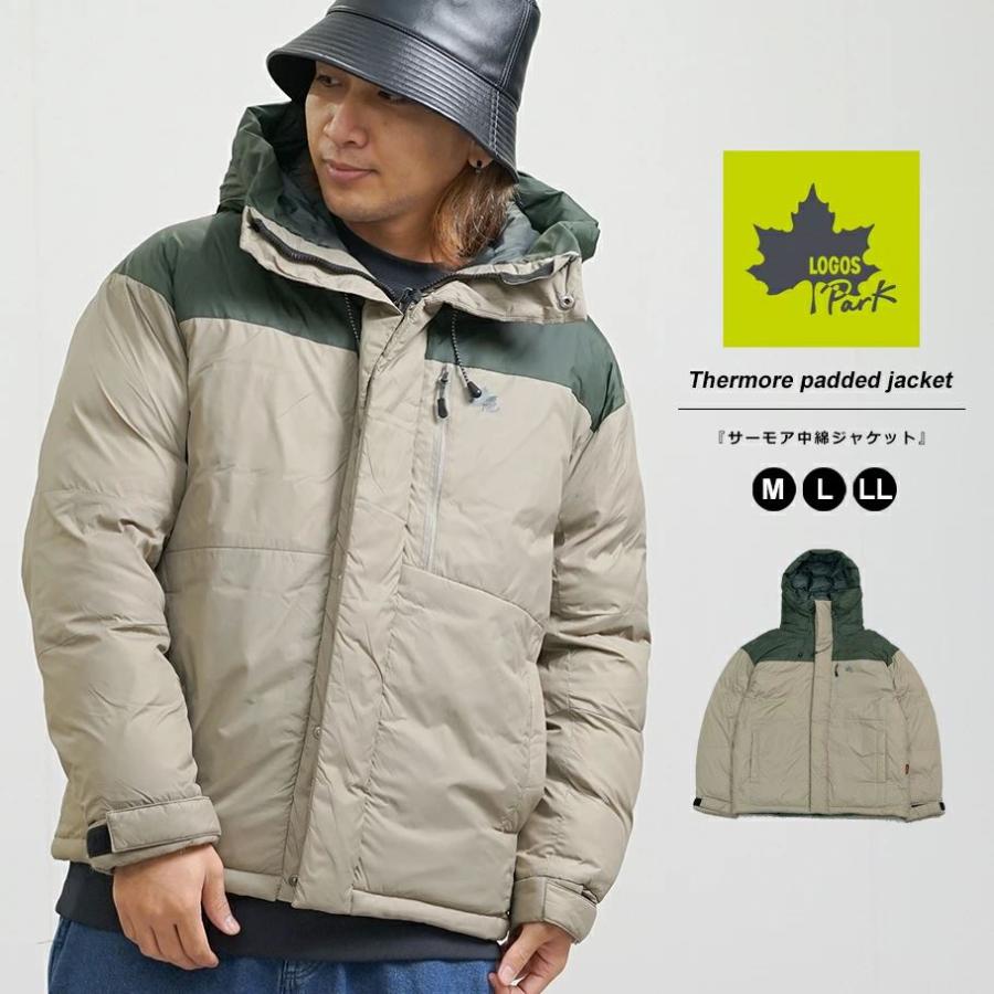 LOGOS（ロゴス） LOGOS PARK パーク 中綿ダウンジャケット メンズ