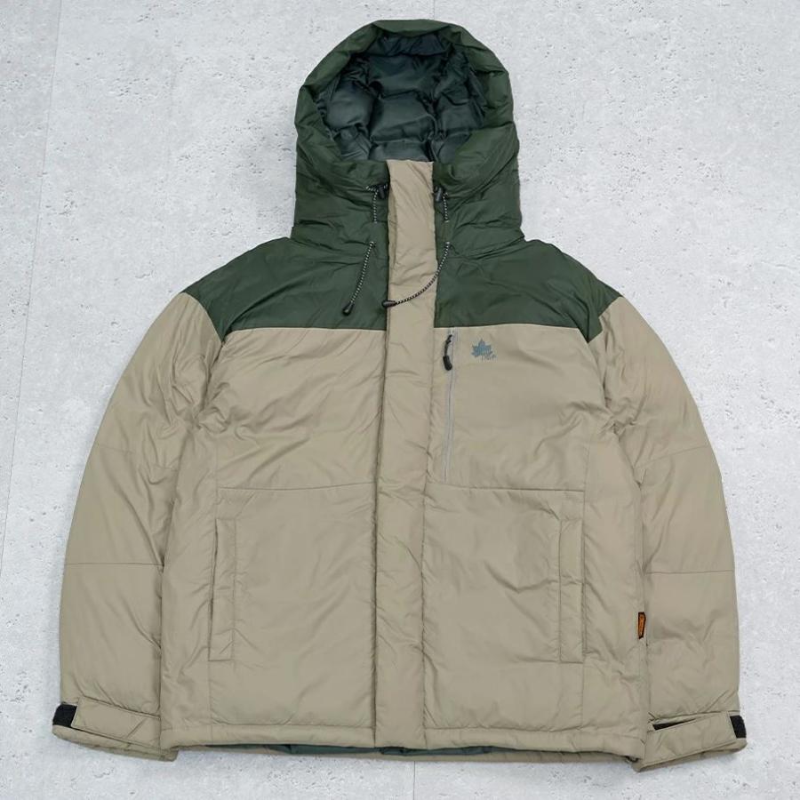 LOGOS PARK ロゴス パーク 中綿ダウンジャケット メンズ アウター フード付き 断熱中綿 3433-3355 ベージュ | LOGOS | 05