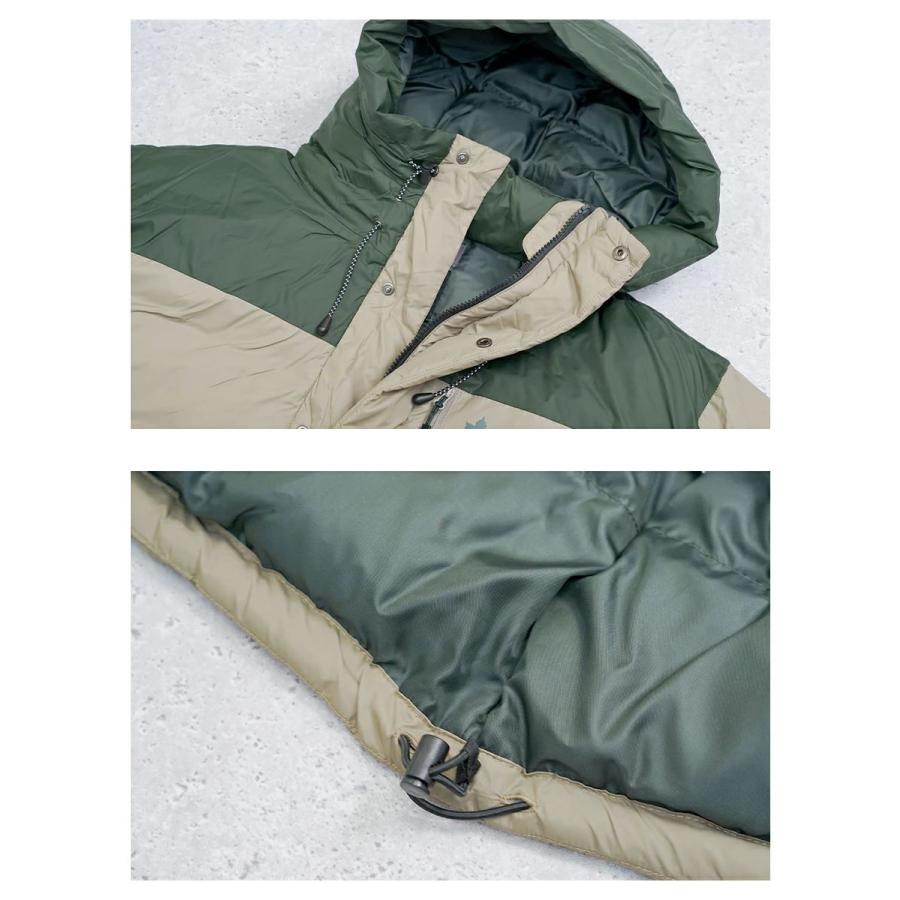 LOGOS PARK ロゴス パーク 中綿ダウンジャケット メンズ アウター フード付き 断熱中綿 3433-3355 ベージュ | LOGOS | 09