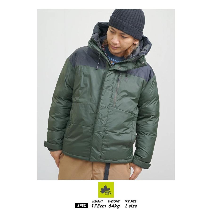 LOGOS（ロゴス） LOGOS PARK パーク 中綿ダウンジャケット メンズ