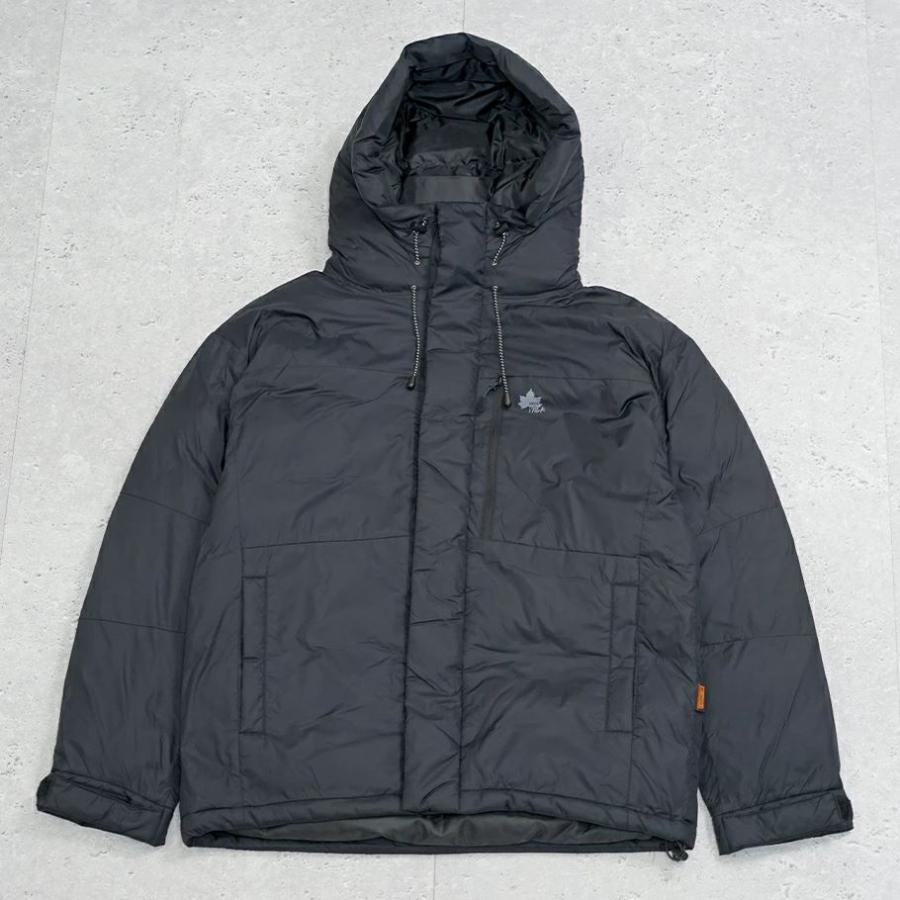 LOGOS PARK ロゴス パーク 中綿ダウンジャケット メンズ アウター フード付き 断熱中綿 3433-3355 ブラック | LOGOS | 05