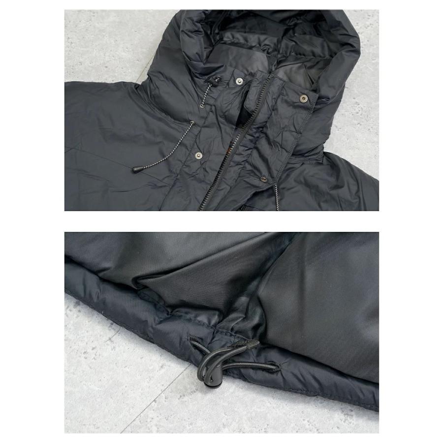 LOGOS PARK ロゴス パーク 中綿ダウンジャケット メンズ アウター フード付き 断熱中綿 3433-3355 ブラック | LOGOS | 09