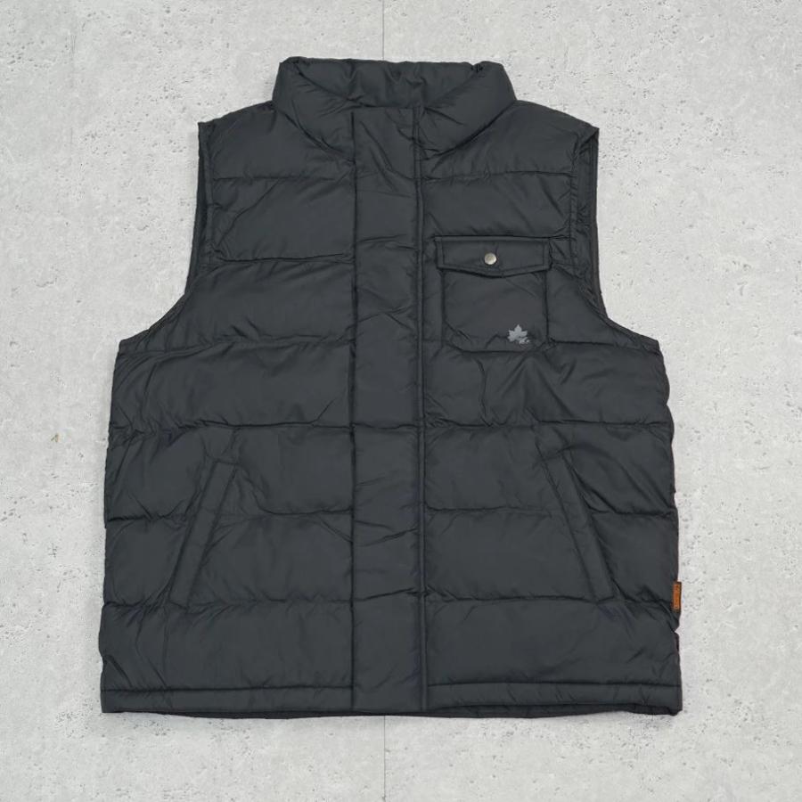 LOGOS PARK ロゴス パーク 中綿ダウンベスト メンズ アウター スタンドカラー 断熱中綿 3433-3354 ブラック | LOGOS | 05