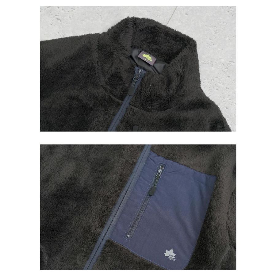 LOGOS PARK ロゴス パーク ボアブルゾン ジャケット メンズ 3433-3361 ブラック | LOGOS | 07