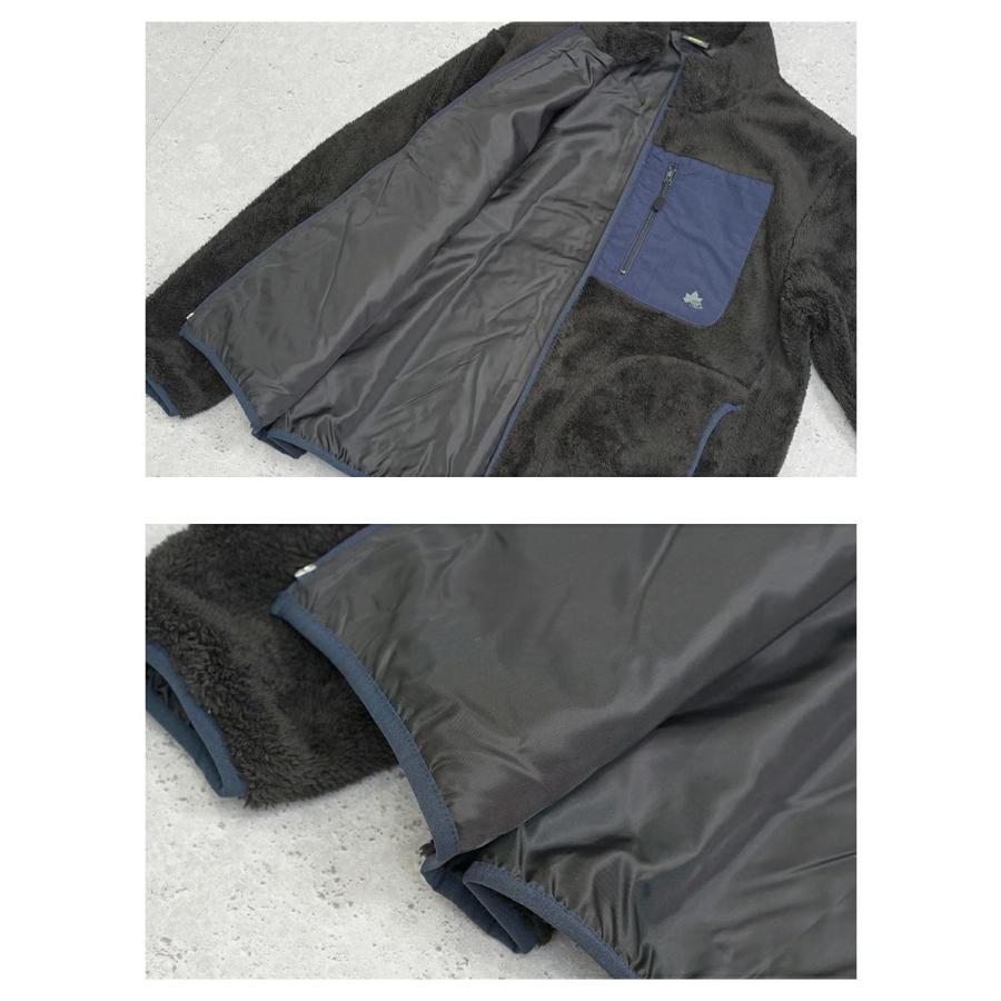 LOGOS PARK ロゴス パーク ボアブルゾン ジャケット メンズ 3433-3361 ブラック | LOGOS | 09