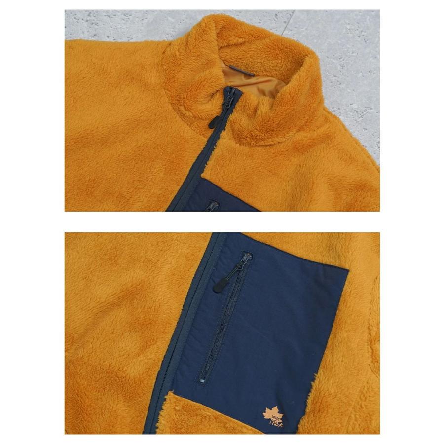 LOGOS PARK ロゴス パーク ボアブルゾン ジャケット メンズ 3433-3361 イエロー | LOGOS | 07