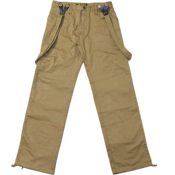 チノパン ワークパンツ メンズ サスペンダー付きストレッチ チノパン ワークパンツ メンズ サスペンダー付きストレッチ