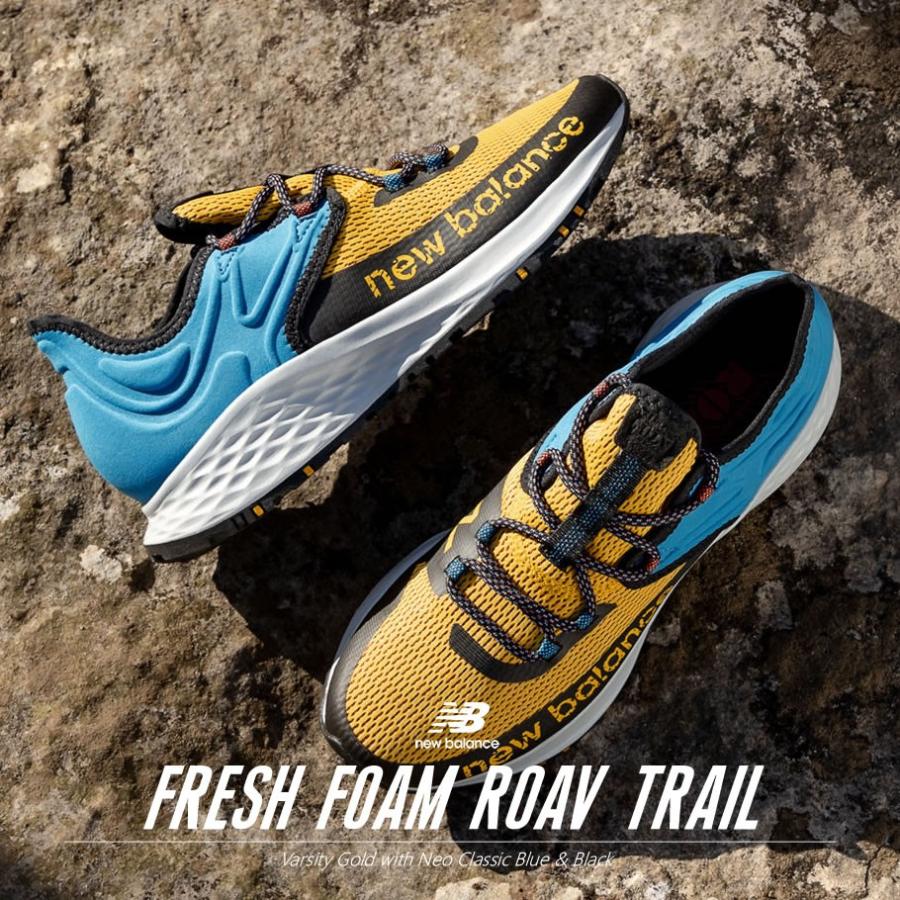 ニューバランス New Balance スニーカー メンズ Usaモデル フレッシュフォーム トレイル ローヴ M Rg イエロー ブルー Mtrovrg Nbft003 Deep B系 ストリートファッション 通販 Yahoo ショッピング