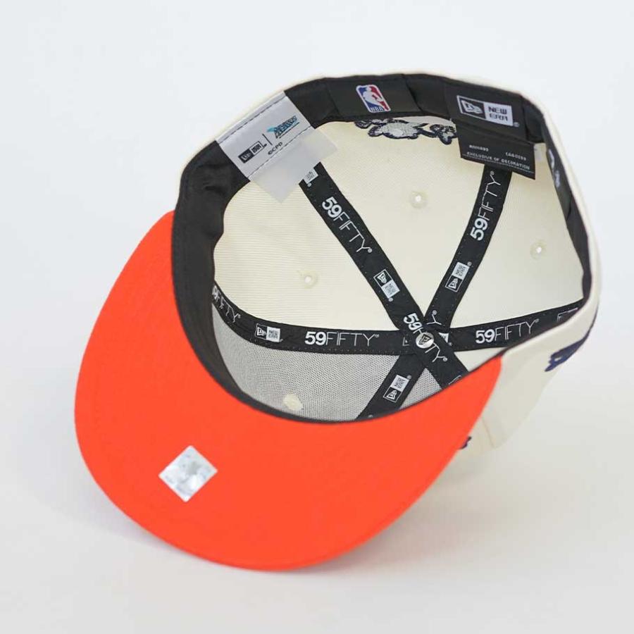 ニューエラ キャップ 帽子 メンズ レディース NEW ERA 59FIFTY 5950 COIN PARKING DELIVERY コラボ シカゴ・ブルズ ワインコーク セーフティオレンジバイザー | NEW ERA | 07