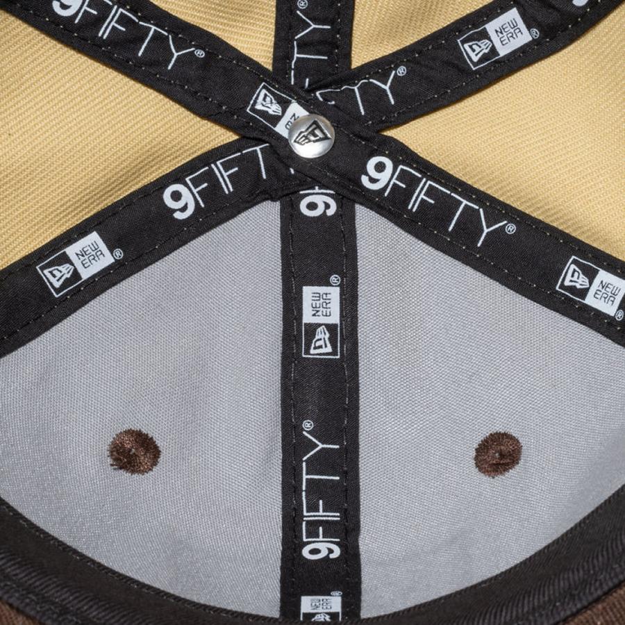 ニューエラ キャップ 帽子 メンズ レディース NEW ERA RC 9FIFTY 950 Retro Series NFL ラスベガス・レイダース べガスゴールド/ウォルナット×トミータン | NEW ERA | 07