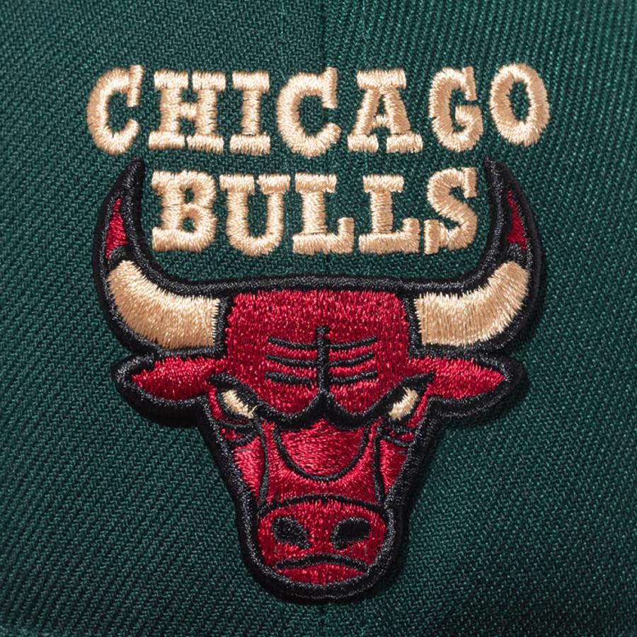 ニューエラ キャップ 帽子 メンズ レディース NEW ERA RC 9FIFTY 950 Retro Series NBA シカゴ・ブルズ ダークグリーン/カーディナル×ラセット/トープ/ブラック | NEW ERA | 06