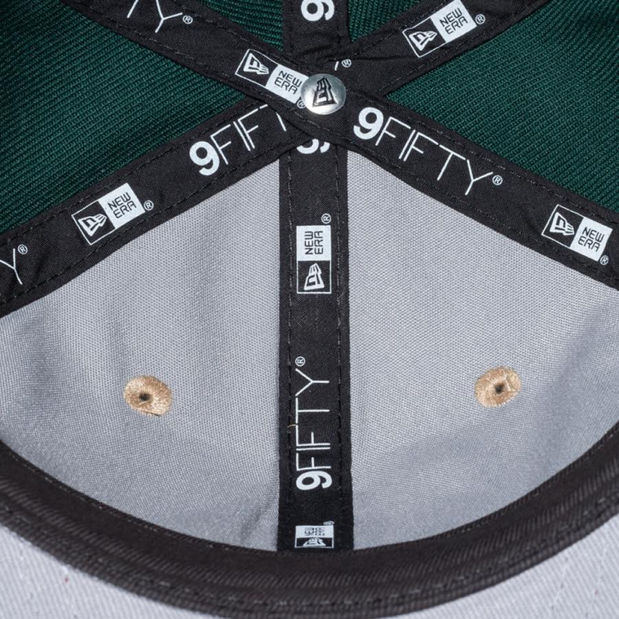 ニューエラ キャップ 帽子 メンズ レディース NEW ERA RC 9FIFTY 950 Retro Series NBA シカゴ・ブルズ ダークグリーン/カーディナル×ラセット/トープ/ブラック | NEW ERA | 07