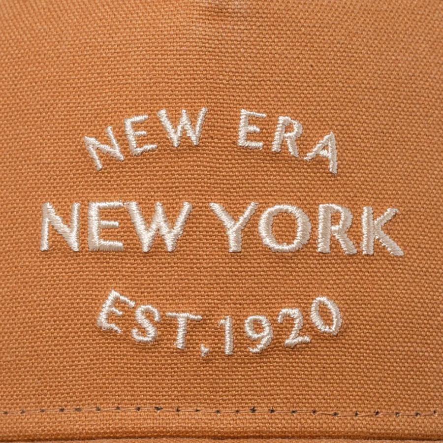 ニューエラ メッシュキャップ 帽子 メンズ レディース NEW ERA 9FORTY A-Frame Aフレーム トラッカー ダックキャンバス NEWERA NEW YORK 1920 ライトブロンズ | NEW ERA | 05