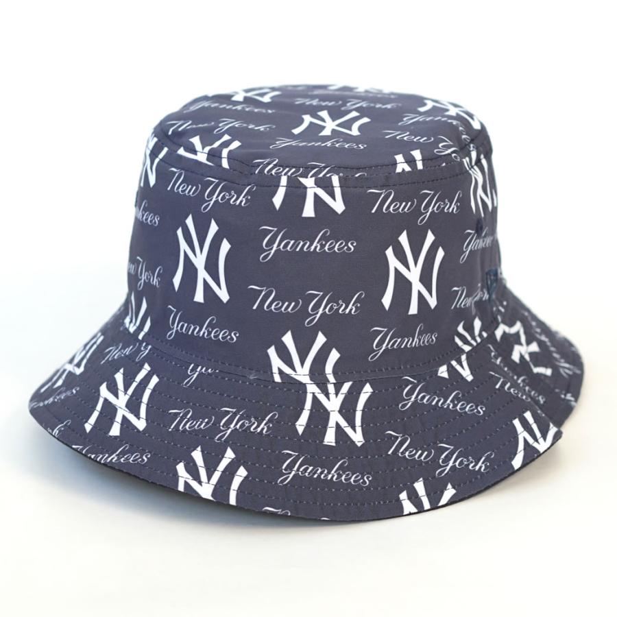 ニューエラ バケットハット 帽子 メンズ レディース NEW ERA バケット01 MLB リバーシブル ニューヨーク・ヤンキース ネイビー | NEW ERA | 07