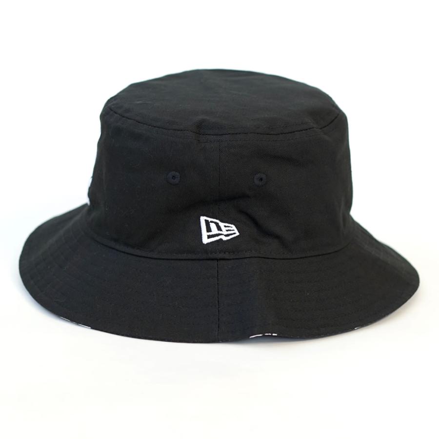 ニューエラ バケットハット 帽子 メンズ レディース NEW ERA バケット01 MLB リバーシブル シカゴ・ホワイトソックス ブラック | NEW ERA | 04