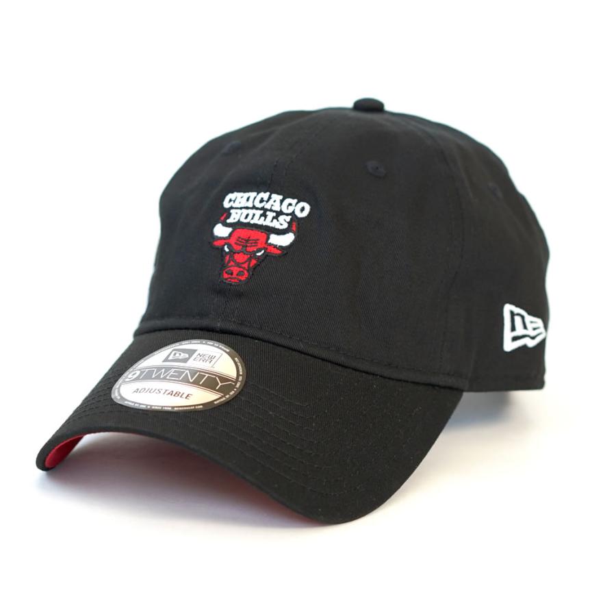 ニューエラ キャップ 帽子 メンズ レディース NEW ERA 9TWENTY 920 NBA Mid Logo ミッドロゴ シカゴ・ブルズ ブラック | NEW ERA | 02