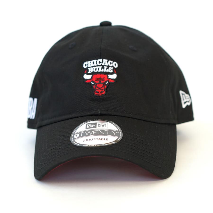 ニューエラ キャップ 帽子 メンズ レディース NEW ERA 9TWENTY 920 NBA Mid Logo ミッドロゴ シカゴ・ブルズ ブラック | NEW ERA | 03
