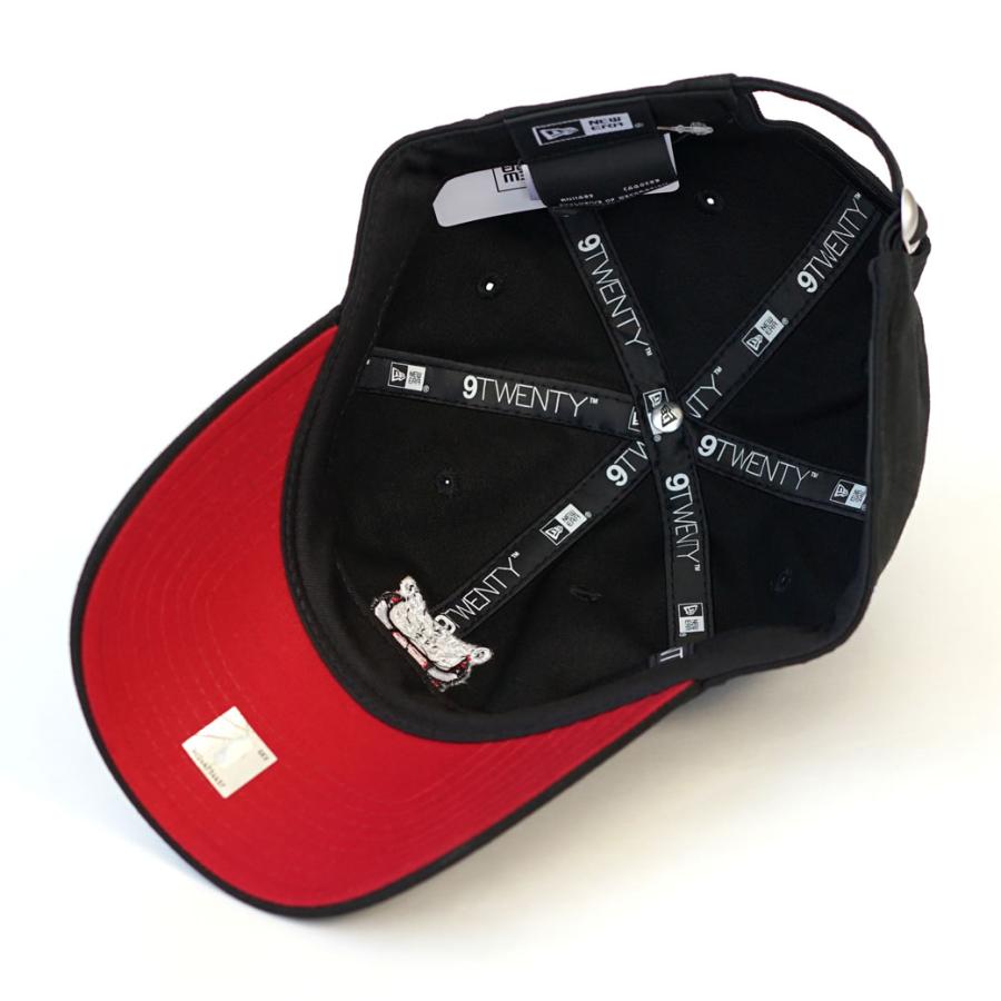 ニューエラ キャップ 帽子 メンズ レディース NEW ERA 9TWENTY 920 NBA Mid Logo ミッドロゴ シカゴ・ブルズ ブラック | NEW ERA | 07