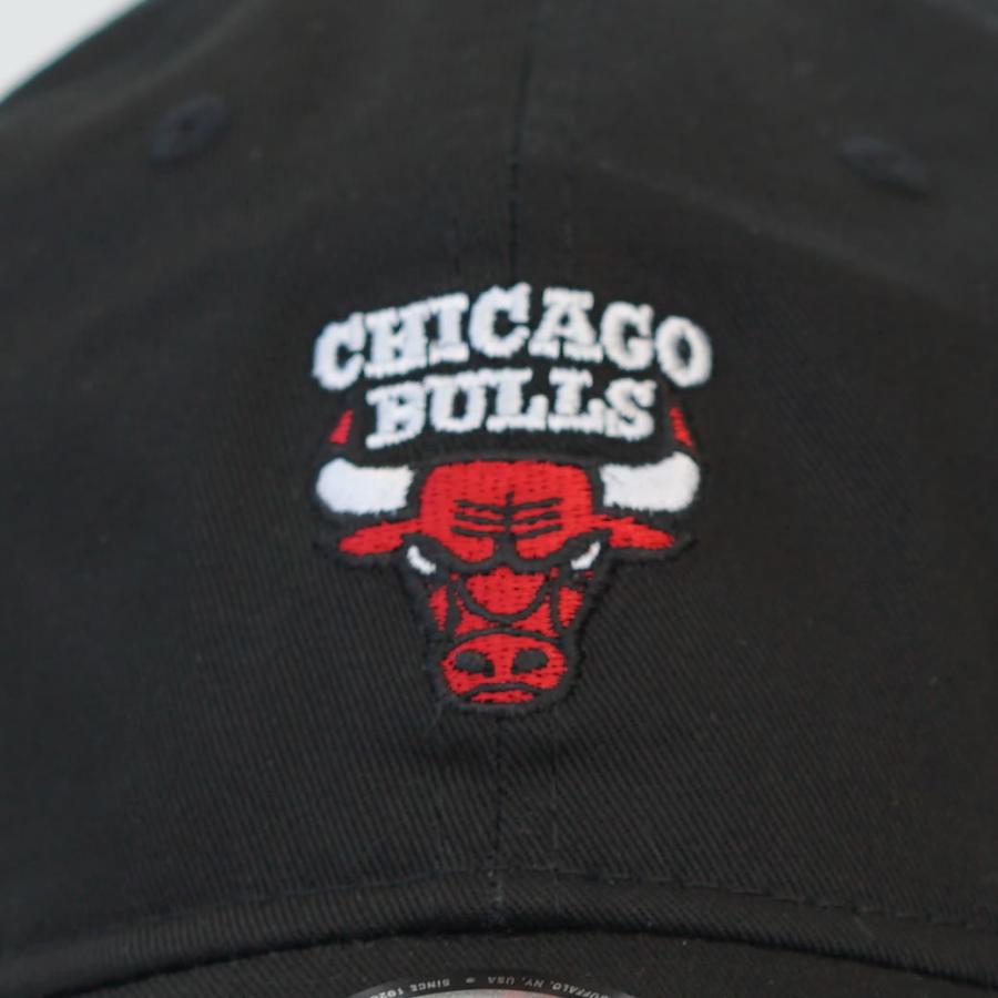 ニューエラ キャップ 帽子 メンズ レディース NEW ERA 9TWENTY 920 NBA Mid Logo ミッドロゴ シカゴ・ブルズ ブラック | NEW ERA | 08