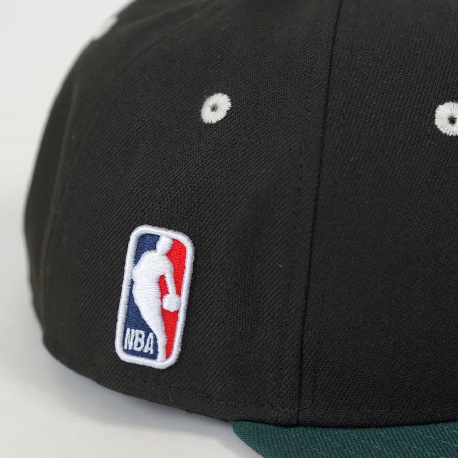 ニューエラ キャップ 帽子 メンズ レディース NEW ERA LP 9FIFTY 950 NBA カラーカスタム シカゴ・ブルズ ブラック×ダークグリーン/Hレッド | NEW ERA | 08