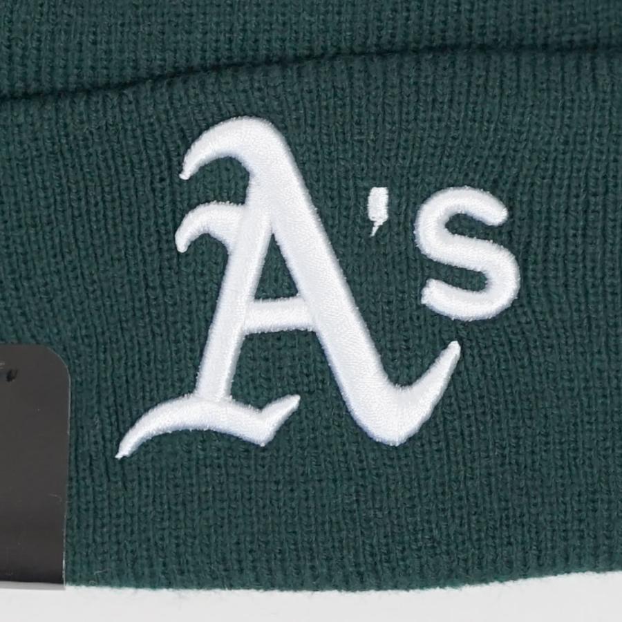 ニューエラ ニット帽 ボンボン ニットキャップ メンズ レディース NEW ERA ポンポンニット MLB ニューヨーク・ヤンキース ブラック | NEW ERA | 03