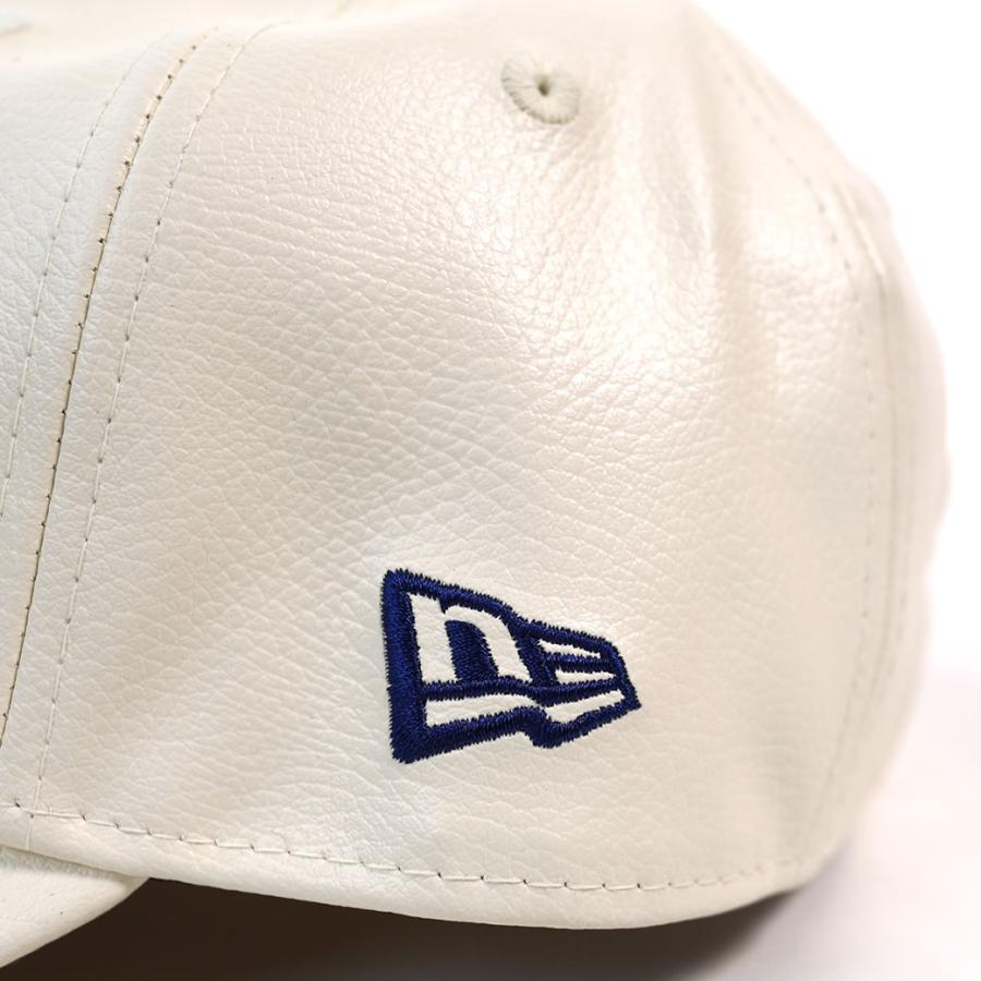 ニューエラ キャップ メンズ レディース NEW ERA 9TWENTY Synthetic Leather シンセティックレザー ロサンゼルス・ドジャース クローム 13751087 | NEW ERA | 07