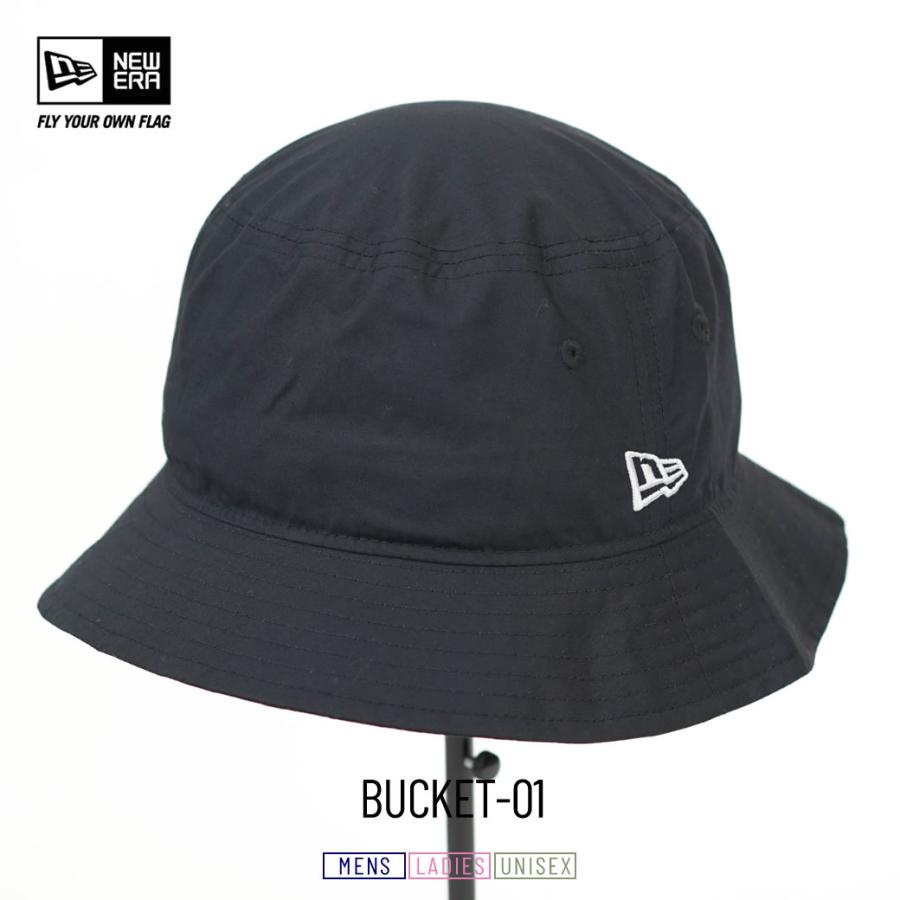 ニューエラ バケットハット メンズ レディース バケハ NEWERA バケット01 Typewriter タイプライター ベーシック ブラック 14109554 | NEW ERA